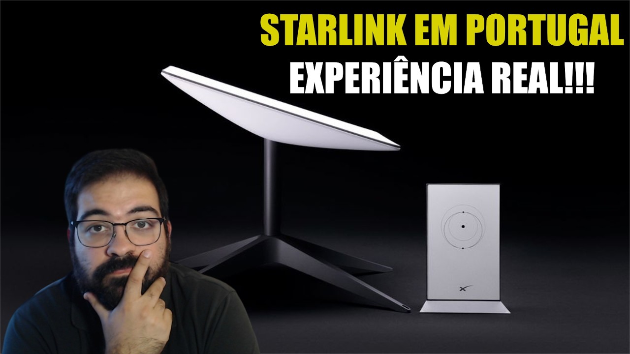 STARLINK em PORTUGAL vale a PENA? | VICIADO COMENTA