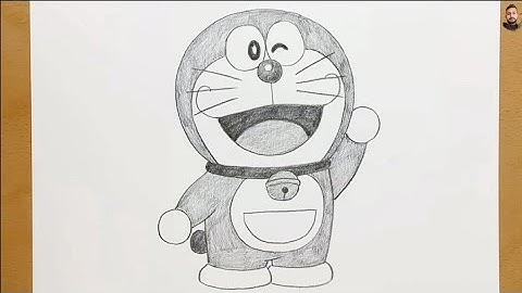 How to Draw Doraemon Easy Step-by-Step || Pencil Sketch Drawing For Beginners || Doraemon Drawing