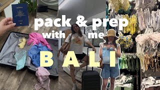 PACK AND PREP FOR BALI ☀️🧳🌴 outfit planning, shopping and appointments