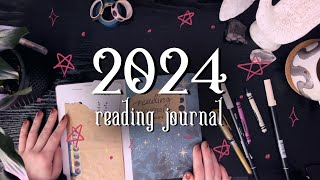 2024 reading journal set up 🤍