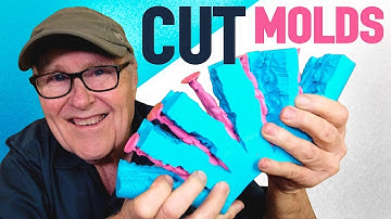 How To Cut Silicone Molds For Production Resin Casting