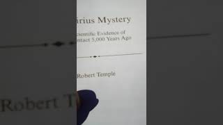 the Sirius Mystery- Robert Temple