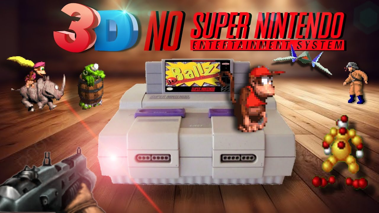 JOGOS 3D OU QUASE DO SUPER NINTENDO!!! - YouTube