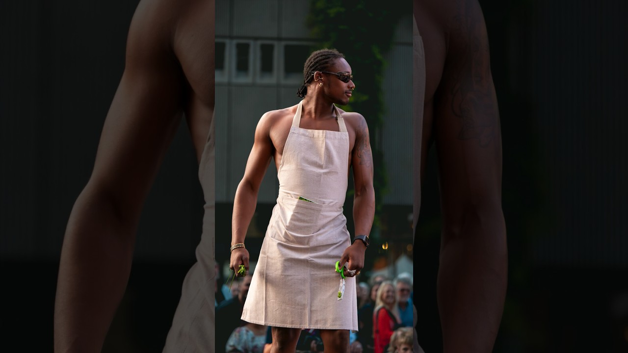 Street fashion photography at Freiburg Fashion and Food Festival 