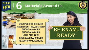 Important Questions | Chapter 6 Materials around Us | Class 6 Science Curiosity