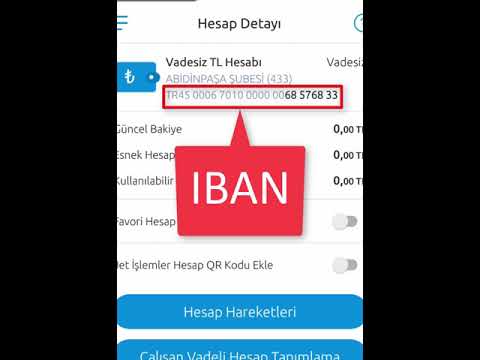 Yapı Kredi IBAN Öğrenme | Hesap Numarası Sorgulama | Yapı Kredi Mobil #ibanöğrenme #hesapnoöğrenme