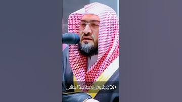 ما تيسر من سورة النبأ للشيخ : بندر بليلة
