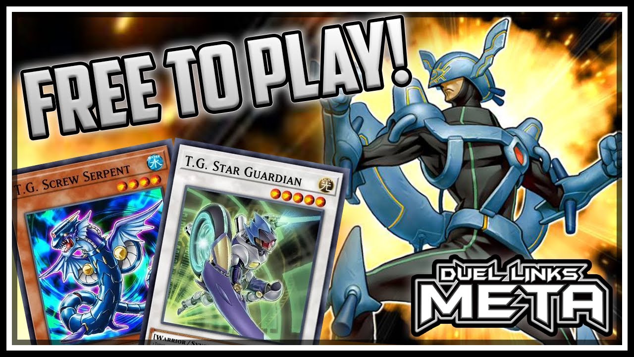 Main Deck Free to Play T.G.! [YuGiOh! Duel Links] YouTube