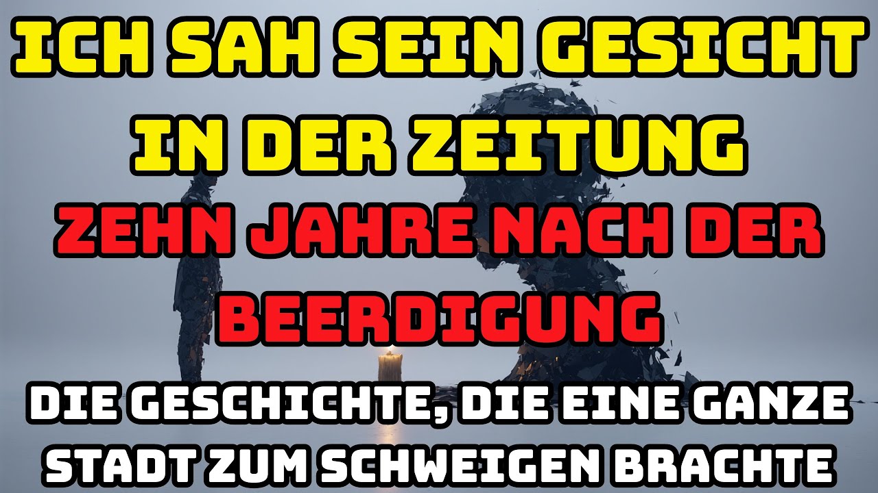 ICH SAH SEIN GESICHT IN DER ZEITUNG – ZEHN JAHRE NACH DER BEERDIGUNG|lebensgeschichten