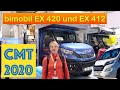 CMT 2020 | bimobil EX 420 und EX 412 Roomtour
