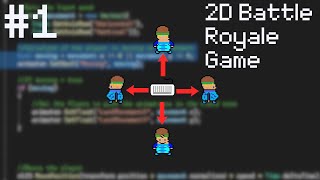 Master Movement & Animations: Create a 2D Battle Royale Game in Pixl Art - Week 1 Breakdown!
