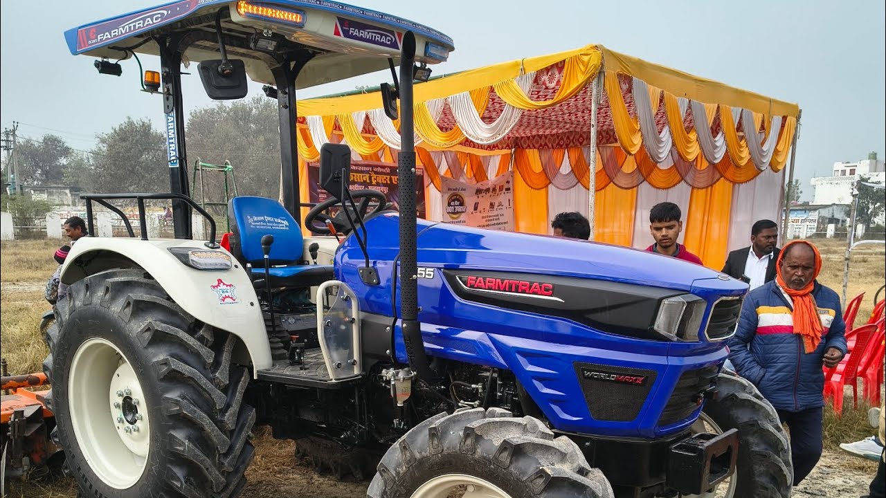 Tractor video 🚜 farmtrac tractor का रिव्यू लेते हुए किसान भाई ✅