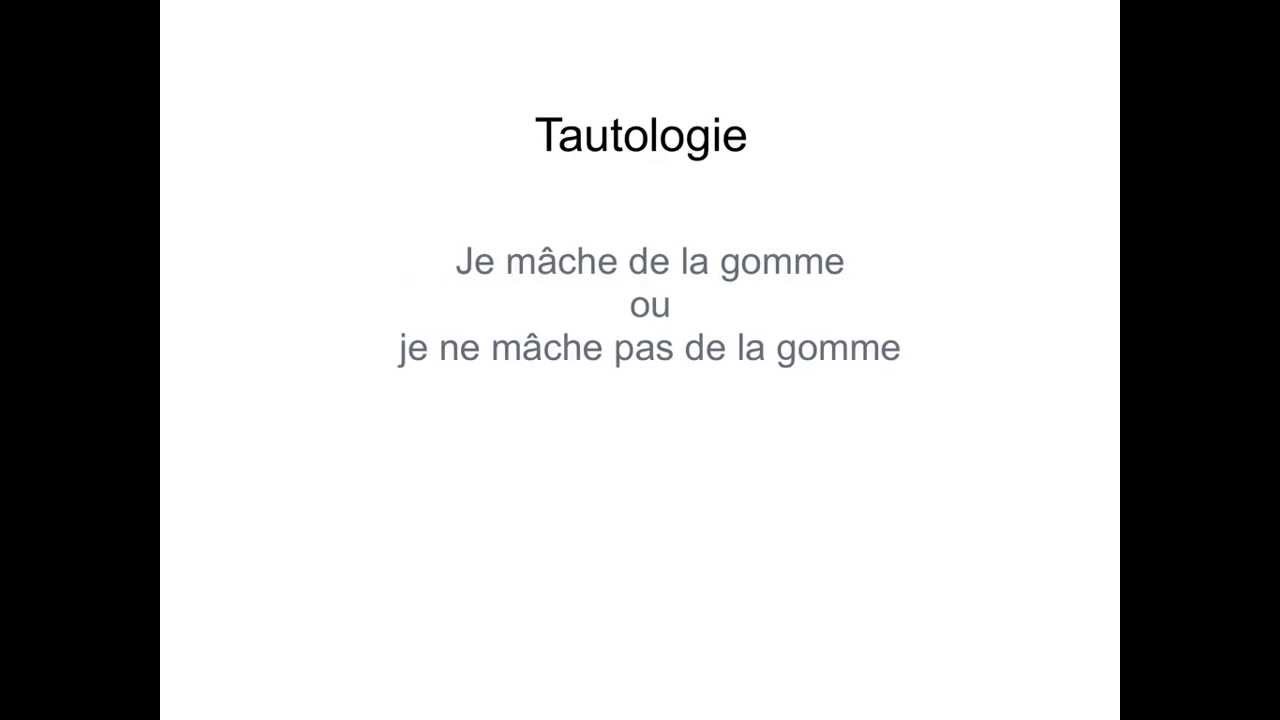 Tautologie