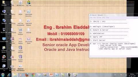 Deployment ADF Application on weblogic  Part 3