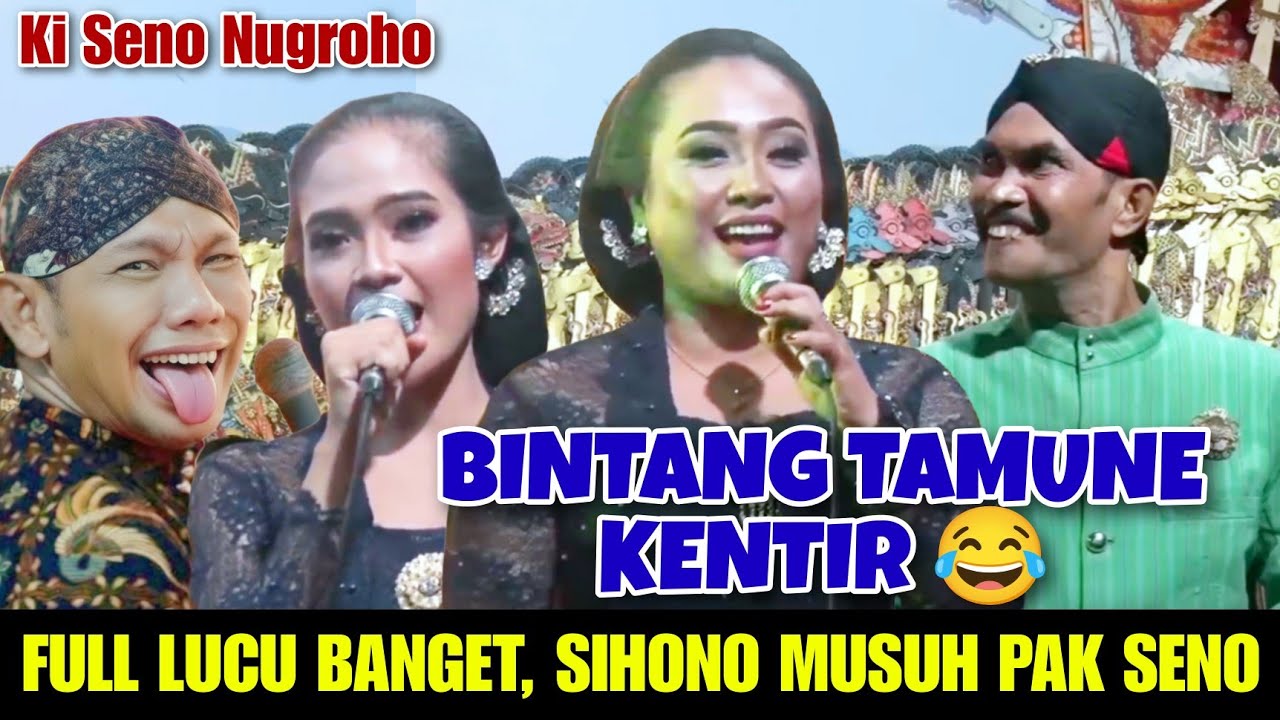 Wayang Kulit Ki Seno Nugroho | Mbah Sihono musuh Pak Seno lucu banget. Tatin dan Elisa Orcarus