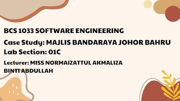 BCS 1033 Software Engineering | Section 1C | MBJB 23/24