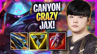 CANYON CRAZY GAME WITH JAX! - GEN Canyon Plays Jax JUNGLE vs Xin Zhao! | Season 2024