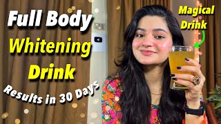Whitening Drink Only 4 ingredients | Full body Whitening drink | Glow Secrets 