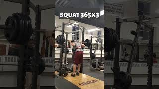 385 squat x 3