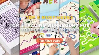 Amazing Top 5 Tracing Workbooks For Toddler Pen Control You Need To See - 64 Pages Tracing Workbook