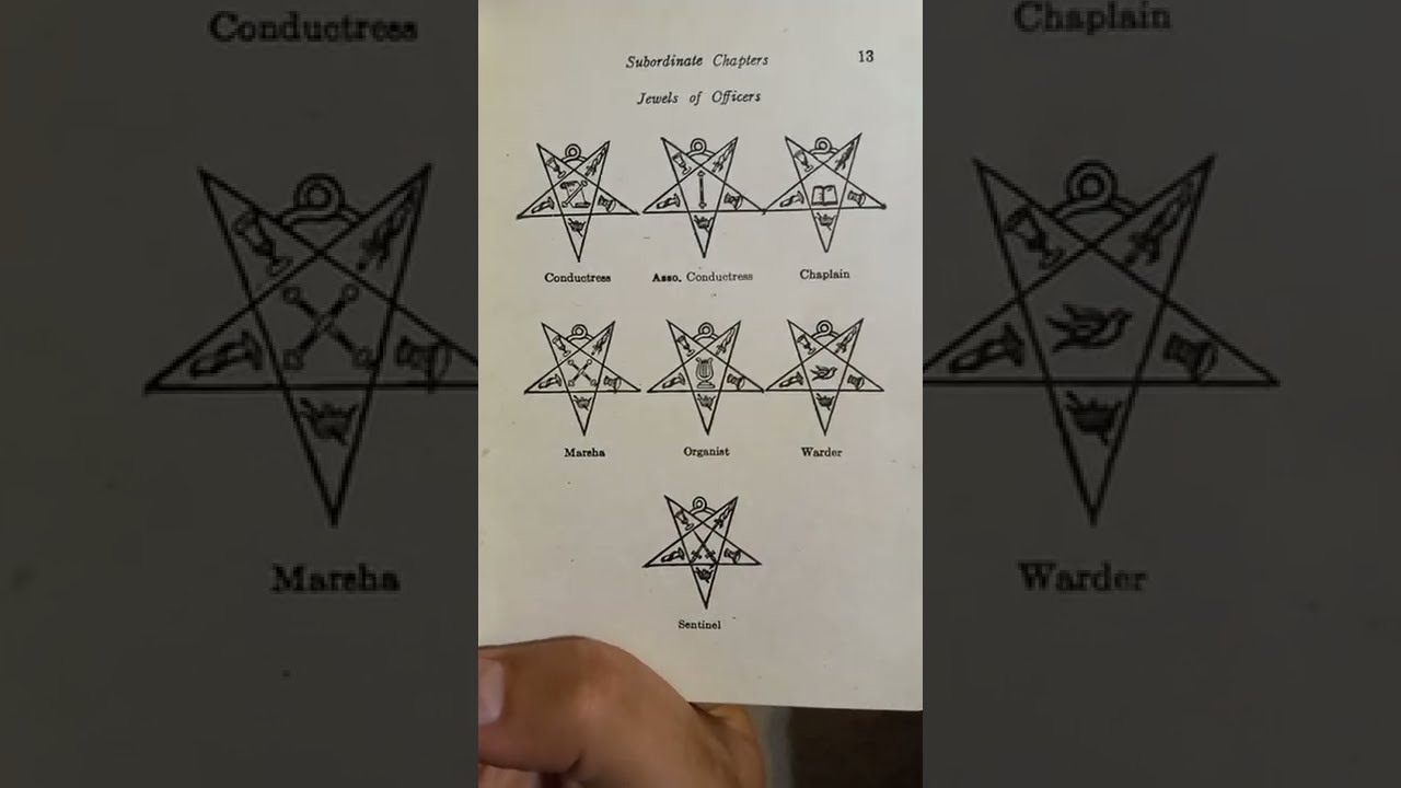Eastern Star Badges