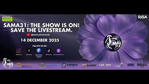 31st South African Music Awards LIVE