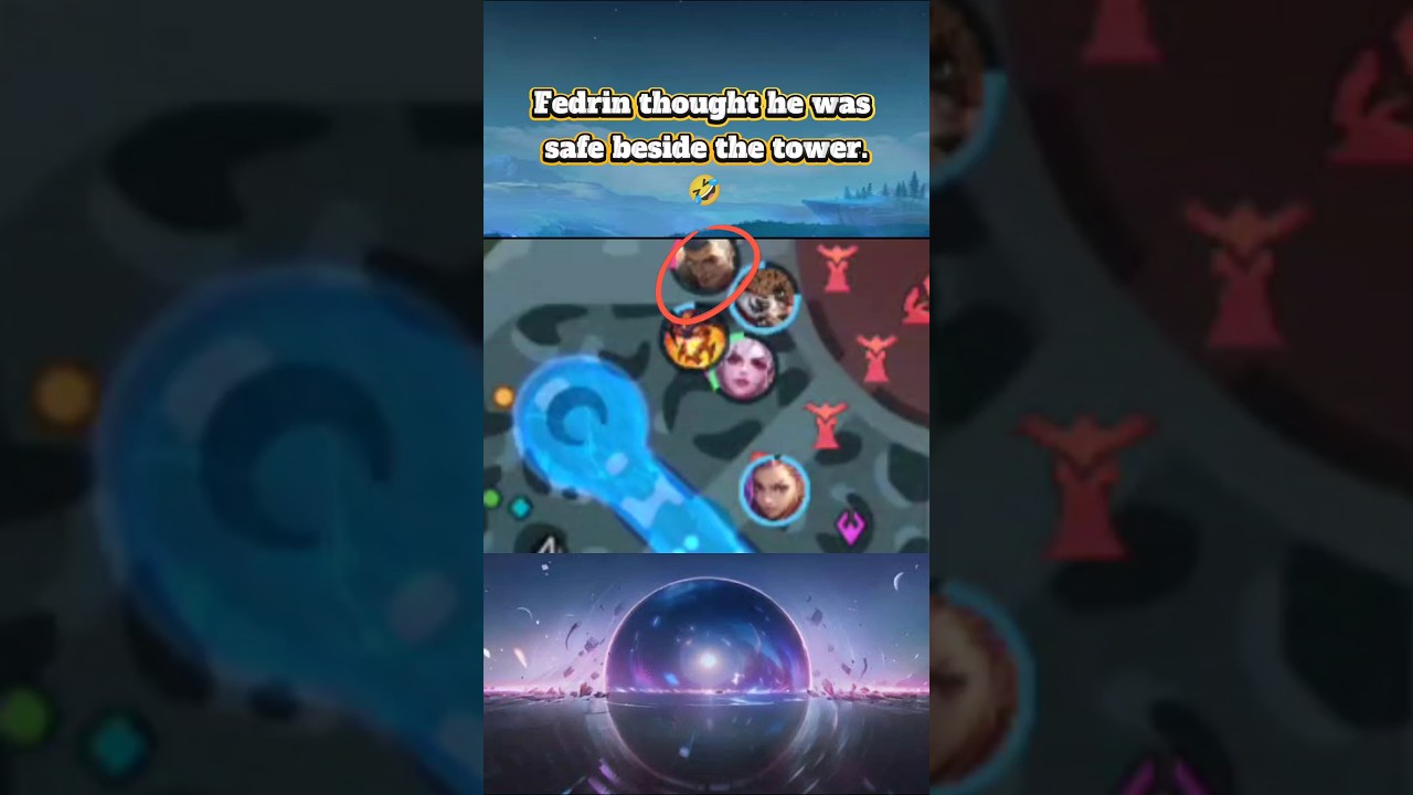 Федрин почти сбежал&hellip; Но внезапно появилась Алиса! 😜 #короткометражки #MLBBalice #mlbbhighlights #...