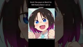 Thank you for 500 Subscribers