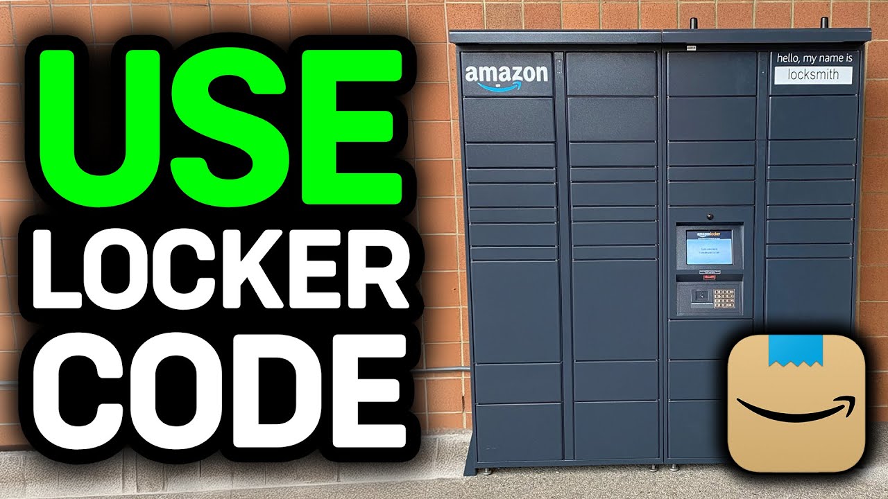 How To Use Amazon Locker Code 2025 (Easy Guide!) - YouTube