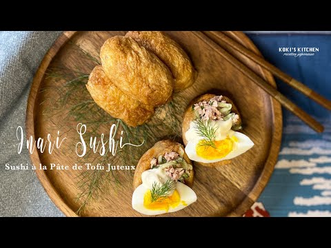 [inari-sushi]-sushi-à-la-pâte-de-tofu-juteux-/-recette-japonaise-facile-#62