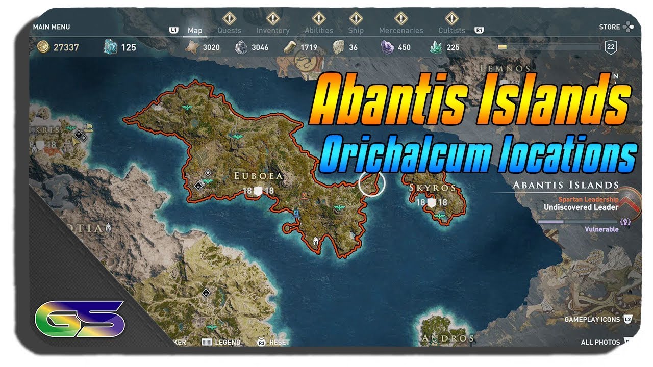 Ac Odyssey Abantis Islands How To Reach This Island In The Game