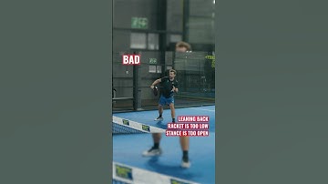 The attack backhand volley 💥