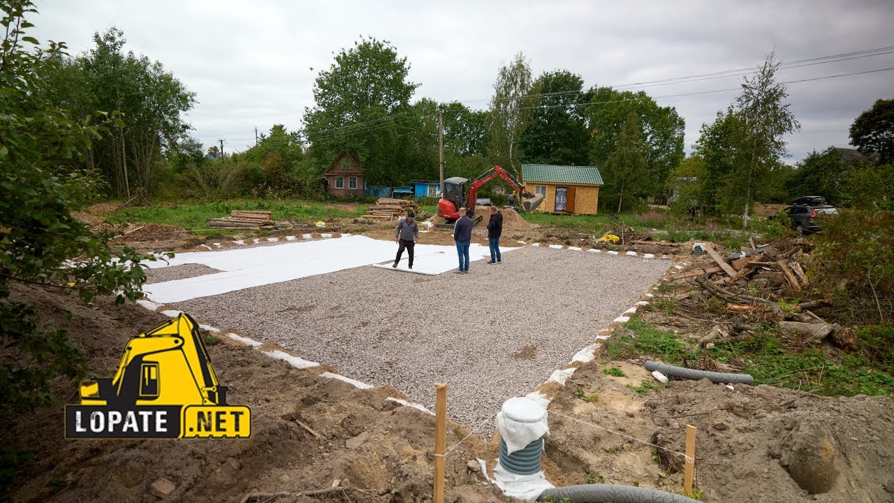 Динской готовый дом фундамент