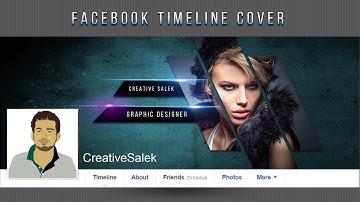 Photoshop CC Tutorial | Create Stylish Facebook Timeline Cover