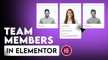 How to Add Team Member Section in Elementor, Gutenberg & Bricks for FREE