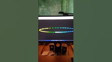 ANILLO de COLORES en JAVASCRIPT #shorts (COMO hacer SISTEMA de PARTICULAS) - ASMR Programming