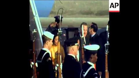 SYND 5-4-73 PRESIDENT THIEU ARRIVES IN WASHINGTON, MET BY SPIRO AGNEW - DayDayNews