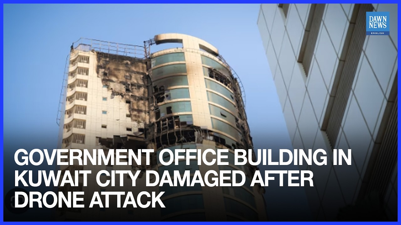 Government Office Building in Kuwait City Damaged After Drone Attack, Says Kuwaiti Army