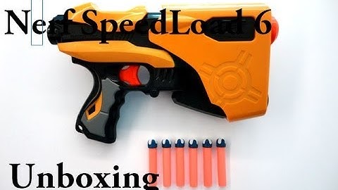 Nerf SpeedLoad 6 Unboxing