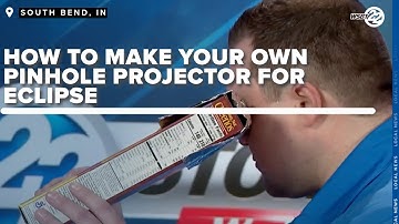 How to make your own pinhole projector to safely view the eclipse