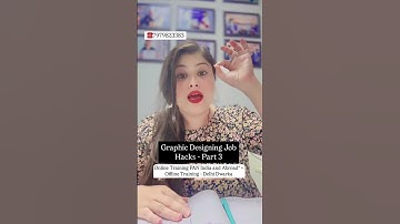 Graphic Designing Course in Delhi with Certificate | Offline Classes in Dwarka | Courses after 12th