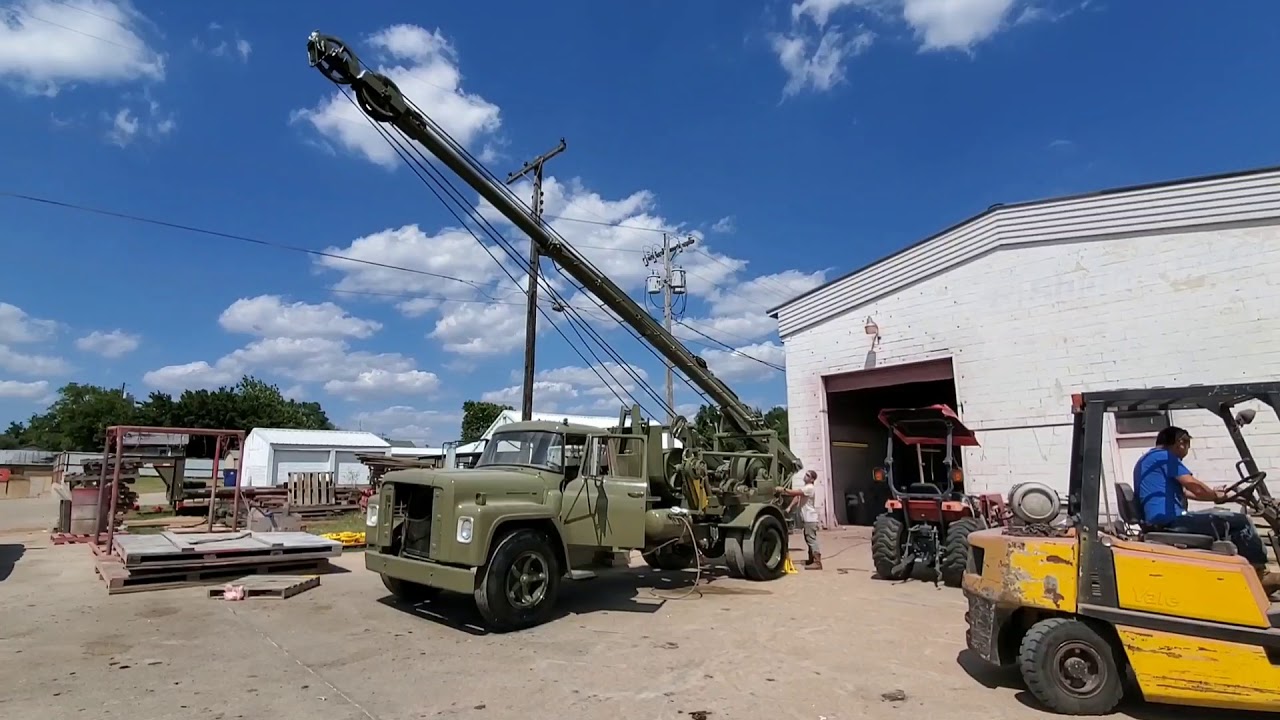 Pole Rig Operating Pole Rig - YouTube