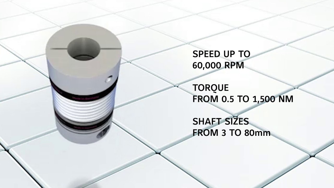 R+W’s model BK5 and MK5 Precision Bellows Couplings