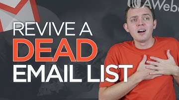 How to Revive a Dead Email List (Email Marketing)