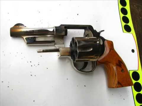 Smith & Wesson Model 22 .45 ACP Revolver in Action - YouTube
