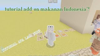 🍜 Tutorial add-on makanan Indonesia|| Minecraft/ kawaii world 🎀💐 screenshot 4