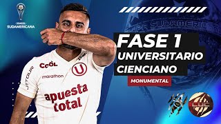 PARTIDO DE MÁS DE 1MILLÓN DE DÓLARES EN JUEGO / PREVIA: UNIVERSITARIO VS CIENCIANO POR SUDAMERICANA