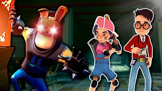 Hello Neighbor in the FNAF Pizzeria! - Secret Neighbor Multiplayer Gameplay