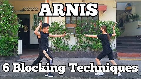 ARNIS | 6 Blocking Techniques | TUTORIAL