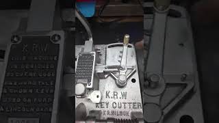 K.R. WILSON KEY MACHINE FOR FORD KEYS